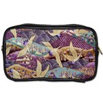 Textile Fabric Pattern Toiletries Bag (One Side) Front