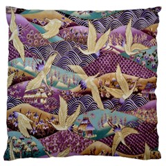 Textile Fabric Pattern Standard Flano Cushion Case (one Side) by nateshop