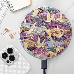 Textile Fabric Pattern Wireless Charger by nateshop