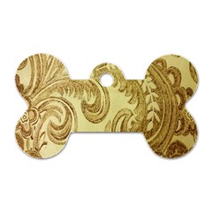 Texture Dog Tag Bone (one Side) by nateshop