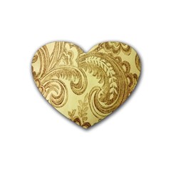 Texture Rubber Coaster (heart) by nateshop