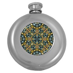 Tile (2) Round Hip Flask (5 Oz) by nateshop