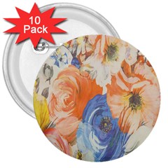 Tissue 3  Buttons (10 Pack)  by nateshop