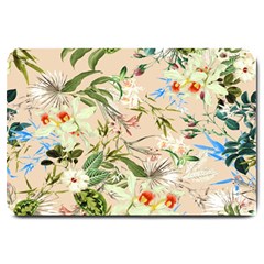 Tropical Fabric Textile Large Doormat  by nateshop