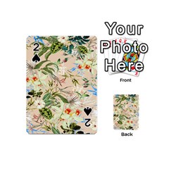 Tropical Fabric Textile Playing Cards 54 Designs (mini) by nateshop