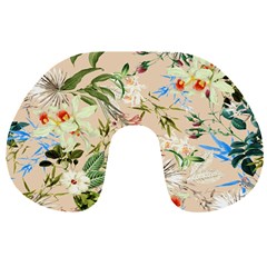 Tropical Fabric Textile Travel Neck Pillow by nateshop