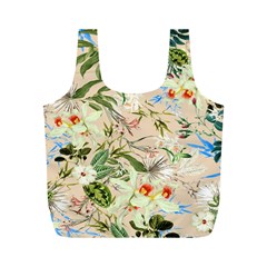 Tropical Fabric Textile Full Print Recycle Bag (m) by nateshop