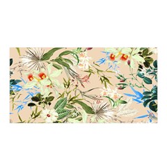 Tropical Fabric Textile Satin Wrap 35  X 70  by nateshop