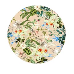 Tropical Fabric Textile Mini Round Pill Box by nateshop