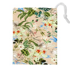 Tropical Fabric Textile Drawstring Pouch (5xl) by nateshop