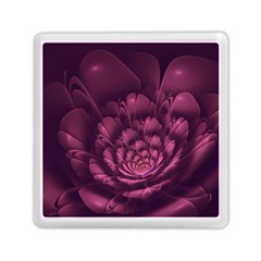 Fractal Blossom Flower Bloom Memory Card Reader (square) by Wegoenart