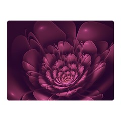 Fractal Blossom Flower Bloom Double Sided Flano Blanket (mini)  by Wegoenart