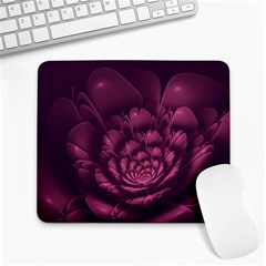 Fractal Blossom Flower Bloom Large Mousepads by Wegoenart