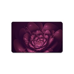 Fractal Blossom Flower Bloom Magnet (name Card) by Wegoenart