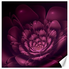 Fractal Blossom Flower Bloom Canvas 12  X 12  by Wegoenart