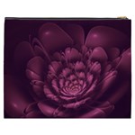 Fractal Blossom Flower Bloom Cosmetic Bag (XXXL) Back