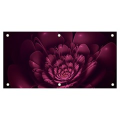 Fractal Blossom Flower Bloom Banner And Sign 6  X 3 