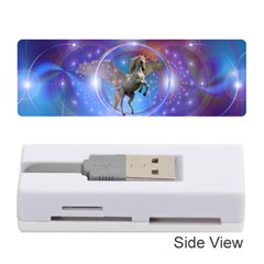 Unicorn Abstract Wave Line Memory Card Reader (stick) by Wegoenart