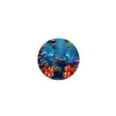 Aquarium Fish Tank Sea Life 1  Mini Magnets by Wegoenart