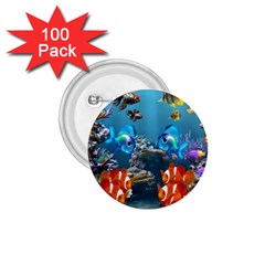 Aquarium Fish Tank Sea Life 1 75  Buttons (100 Pack)  by Wegoenart