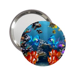 Aquarium Fish Tank Sea Life 2 25  Handbag Mirrors by Wegoenart