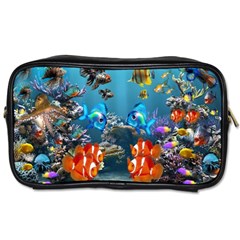 Aquarium Fish Tank Sea Life Toiletries Bag (two Sides) by Wegoenart