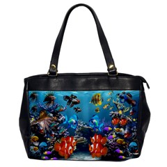 Aquarium Fish Tank Sea Life Oversize Office Handbag by Wegoenart