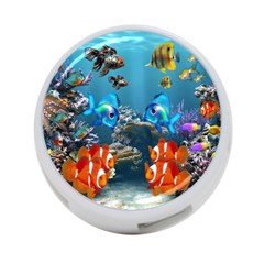 Aquarium Fish Tank Sea Life 4-port Usb Hub (one Side) by Wegoenart