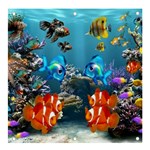 Aquarium Fish Tank Sea Life Banner and Sign 4  x 4  Front