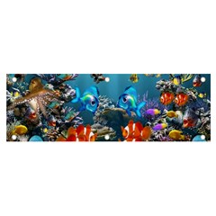 Aquarium Fish Tank Sea Life Banner And Sign 6  X 2 