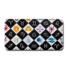 Zodiac Astrology Horoscope Pattern Medium Bar Mats by Wegoenart