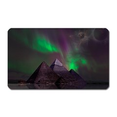 Fantasy Pyramid Mystic Space Magnet (rectangular)