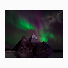 Fantasy Pyramid Mystic Space Small Glasses Cloth (2 Sides) by Wegoenart