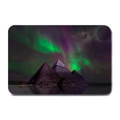 Fantasy Pyramid Mystic Space Plate Mats by Wegoenart