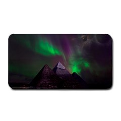 Fantasy Pyramid Mystic Space Medium Bar Mats by Wegoenart