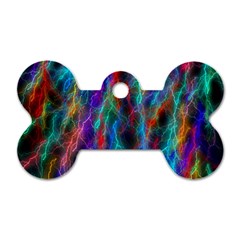 Wizzard Flash Flashes Template Abstract Dog Tag Bone (one Side) by Wegoenart