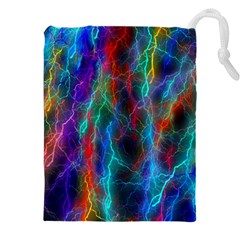 Wizzard Flash Flashes Template Abstract Drawstring Pouch (5xl) by Wegoenart