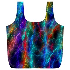 Wizzard Flash Flashes Template Abstract Full Print Recycle Bag (xxl) by Wegoenart