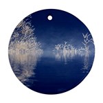 Fantasy Landscape Fantasy Ornament (Round) Front