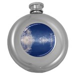 Fantasy Landscape Fantasy Round Hip Flask (5 oz) Front