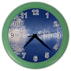 Fantasy Landscape Fantasy Color Wall Clock by Wegoenart