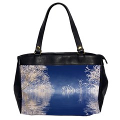 Fantasy Landscape Fantasy Oversize Office Handbag (2 Sides) by Wegoenart