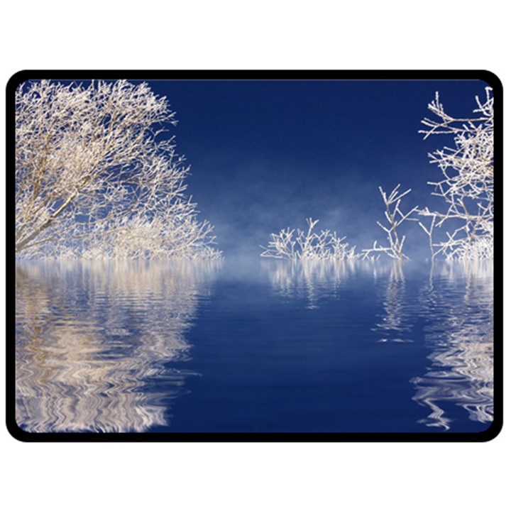 Fantasy Landscape Fantasy Double Sided Fleece Blanket (Large) 