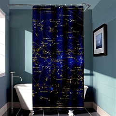 Card The Main Star Shower Curtain 36  X 72  (stall)  by Wegoenart