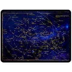 Card The Main Star Double Sided Fleece Blanket (large)  by Wegoenart