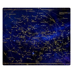 Card The Main Star Double Sided Flano Blanket (small)  by Wegoenart