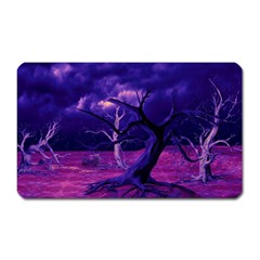 Forest Night Heaven Cloud Nature Magnet (rectangular) by Wegoenart