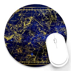 Constellation Perseus Andromeda Galaxy Round Mousepads by Wegoenart