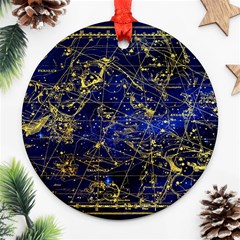 Constellation Perseus Andromeda Galaxy Ornament (round) by Wegoenart