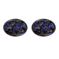 Constellation Perseus Andromeda Galaxy Cufflinks (oval) by Wegoenart